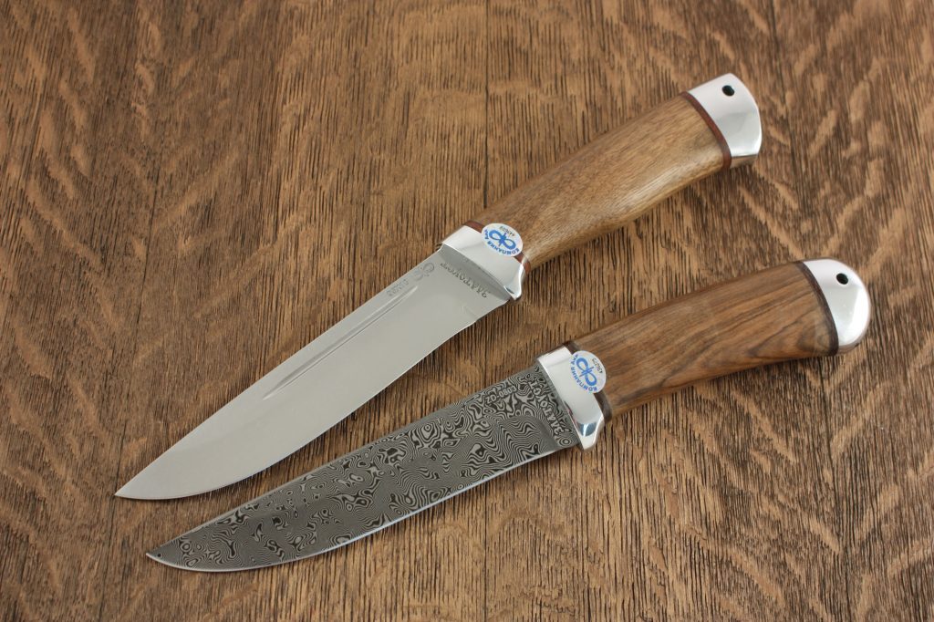 Ножи "Бекас" и нож "Лиса" удобные ножи для повседневных работ.