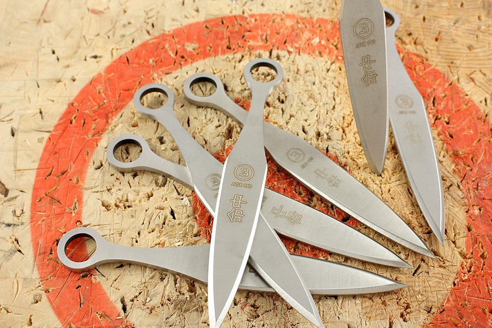 Набор метательных ножей «Кунай»