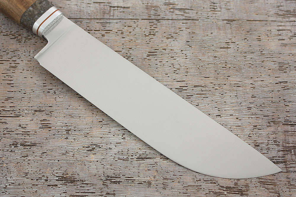 Профессиональный кухонный нож. Строй клинка