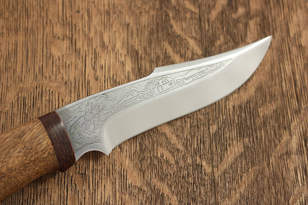 Охотничий нож "Хазар" из Златоуста