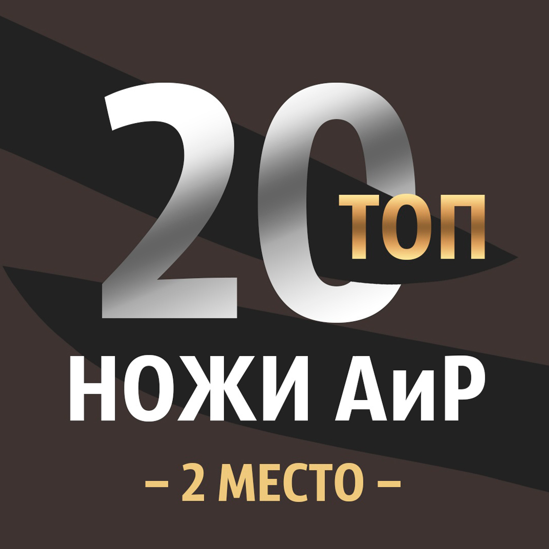 ТОР-20 лучших ножей Златоуста | АиР | 2 место — Нож «Финка-2»