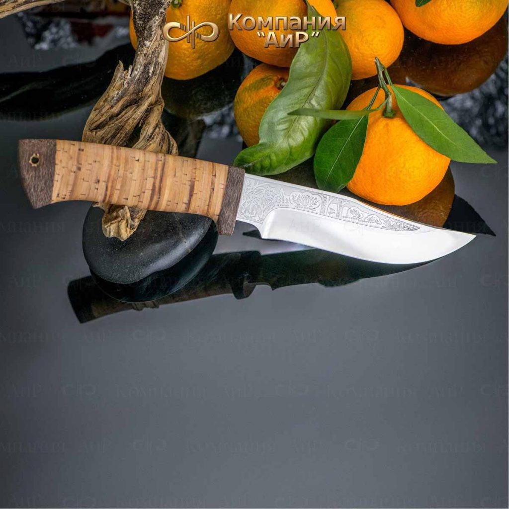 нож «клычок» наборная береста